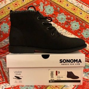 Sonoma black booties